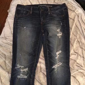 American Eagle Distressed Jeggings